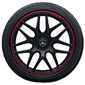 AMG 7-Twin-Spoke Forged Wheel マットブラック/レッドリム